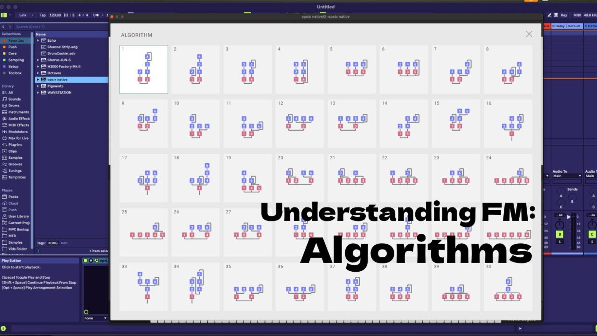 Understanding FM: Algorithms